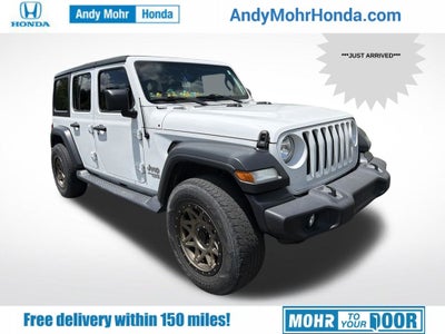 2018 Jeep Wrangler Unlimited Sport S