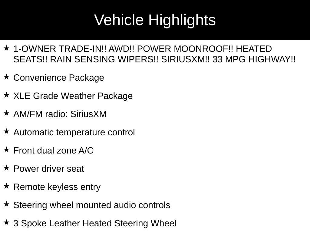 2022 Toyota RAV4 XLE