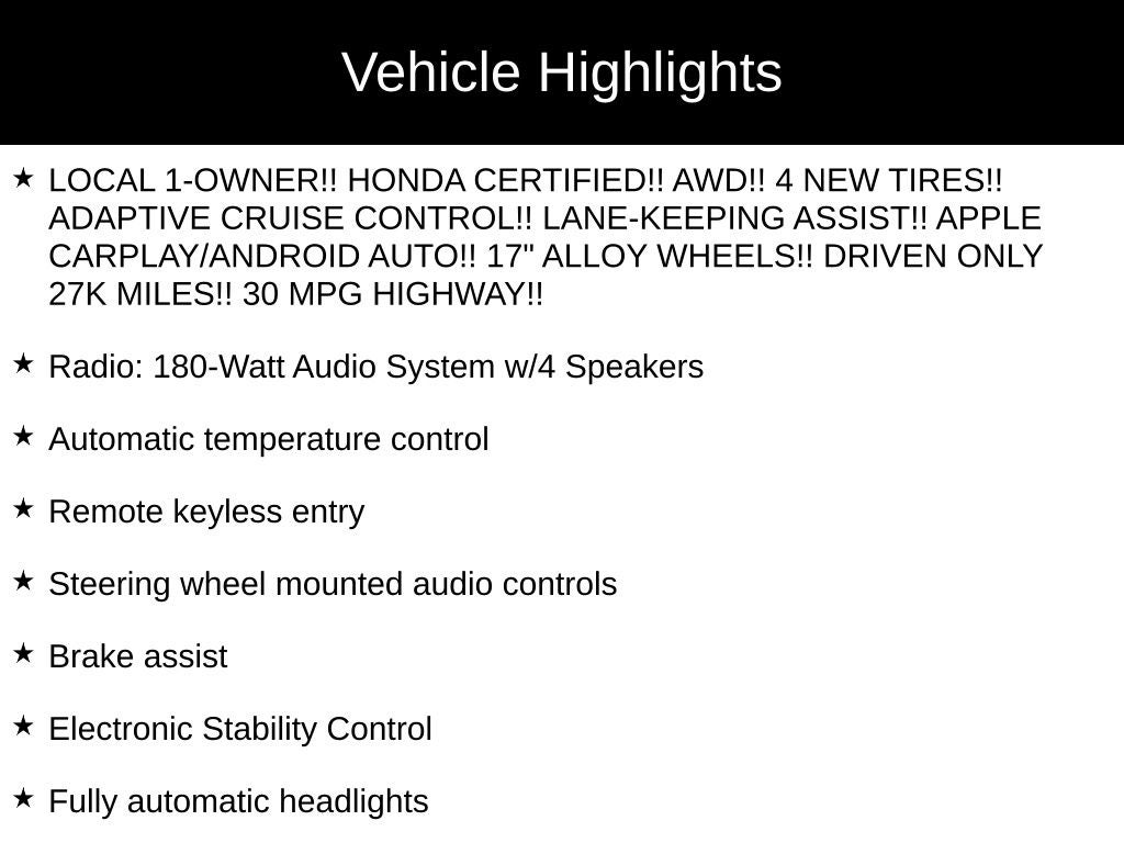 2023 Honda HR-V LX