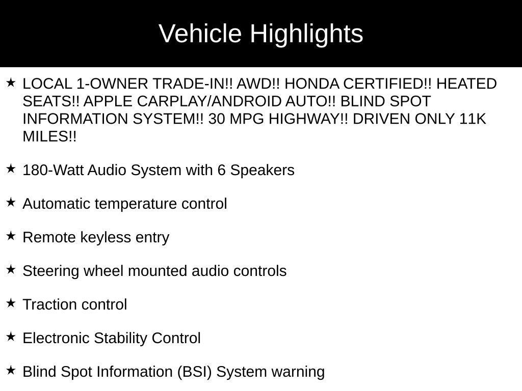 2025 Honda HR-V Sport