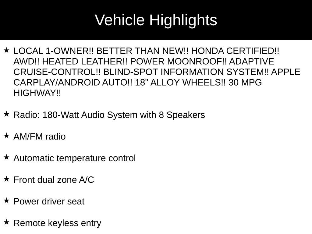 2026 Honda HR-V EX-L