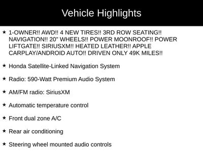 2021 Honda Pilot Touring 7 Passenger