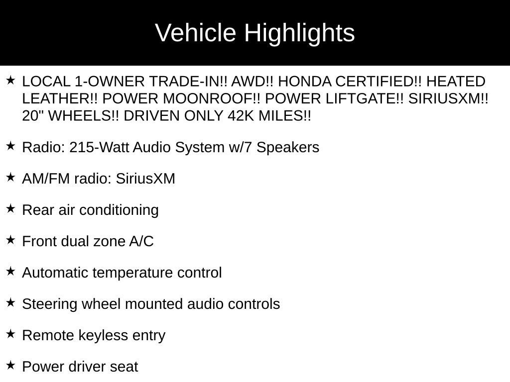 2023 Honda Passport EX-L