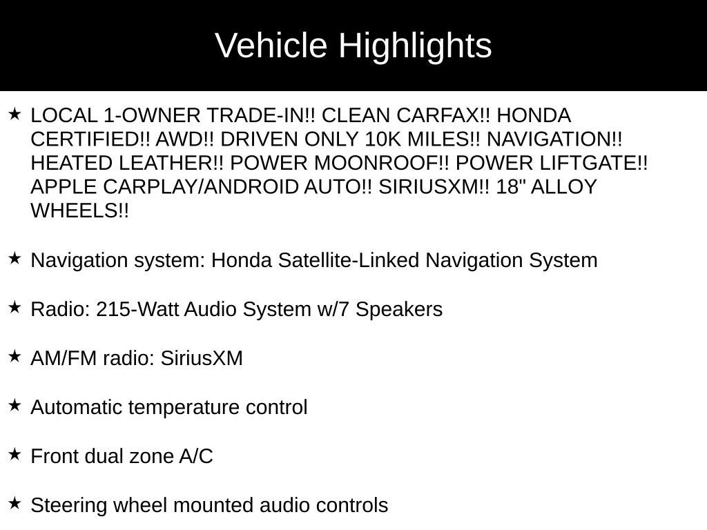 2023 Honda Passport TrailSport