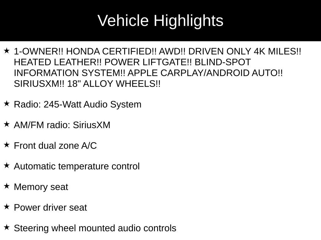 2025 Honda Pilot EX-L