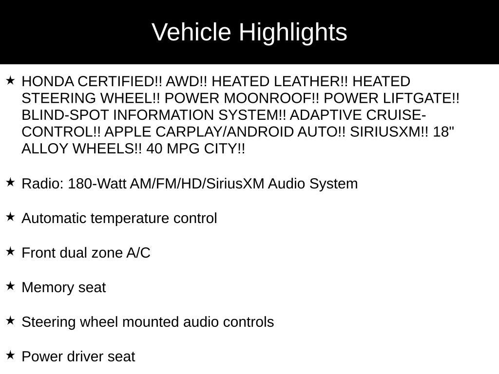 2022 Honda CR-V Hybrid EX-L