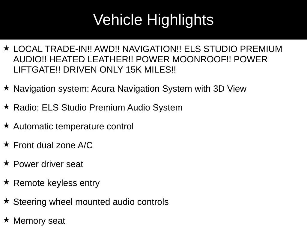2024 Acura RDX Technology Package SH-AWD