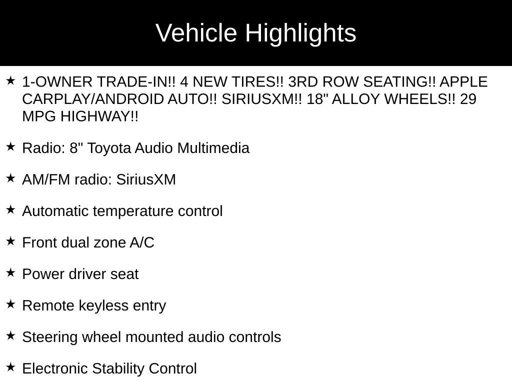 2023 Toyota Highlander L