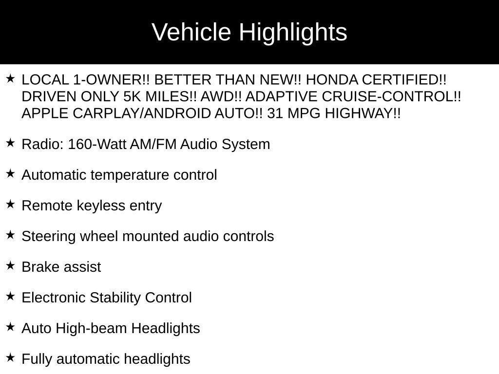 2026 Honda CR-V LX
