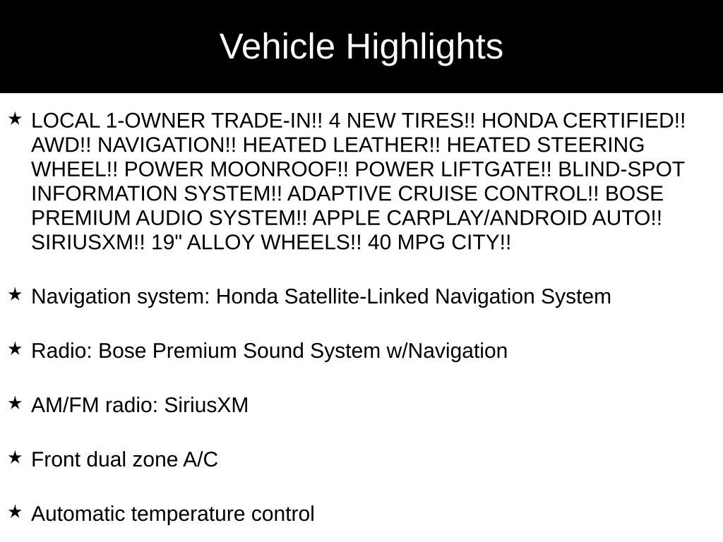 2025 Honda CR-V Hybrid Sport Touring