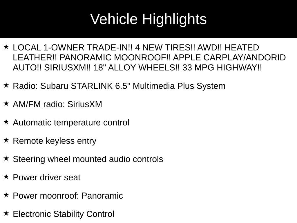 2024 Subaru Forester Sport