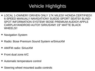 2023 Honda Civic Type R Base