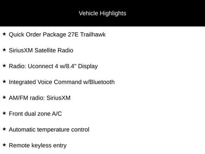 2019 Jeep Cherokee Trailhawk