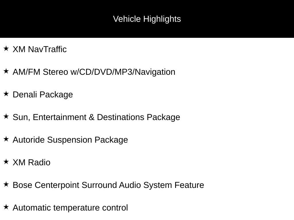 2009 GMC Yukon XL Denali