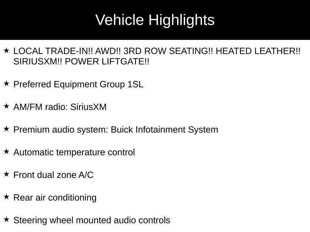 2018 Buick Enclave Essence