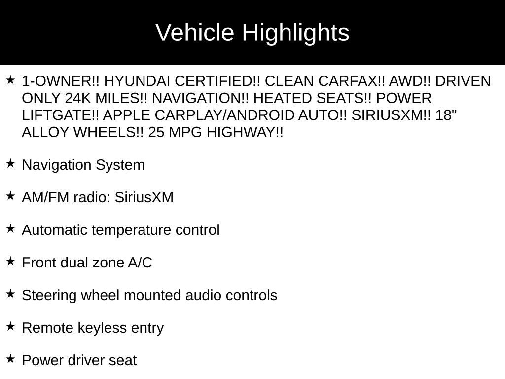 2023 Hyundai SANTA FE XRT