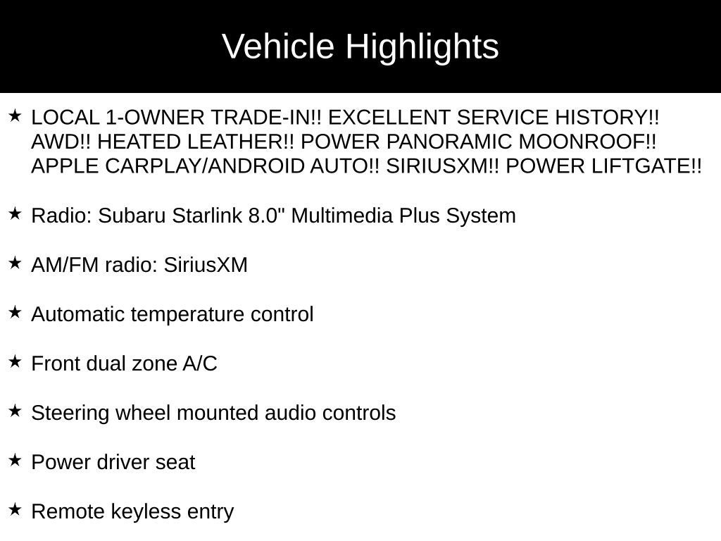 2019 Subaru Forester Limited