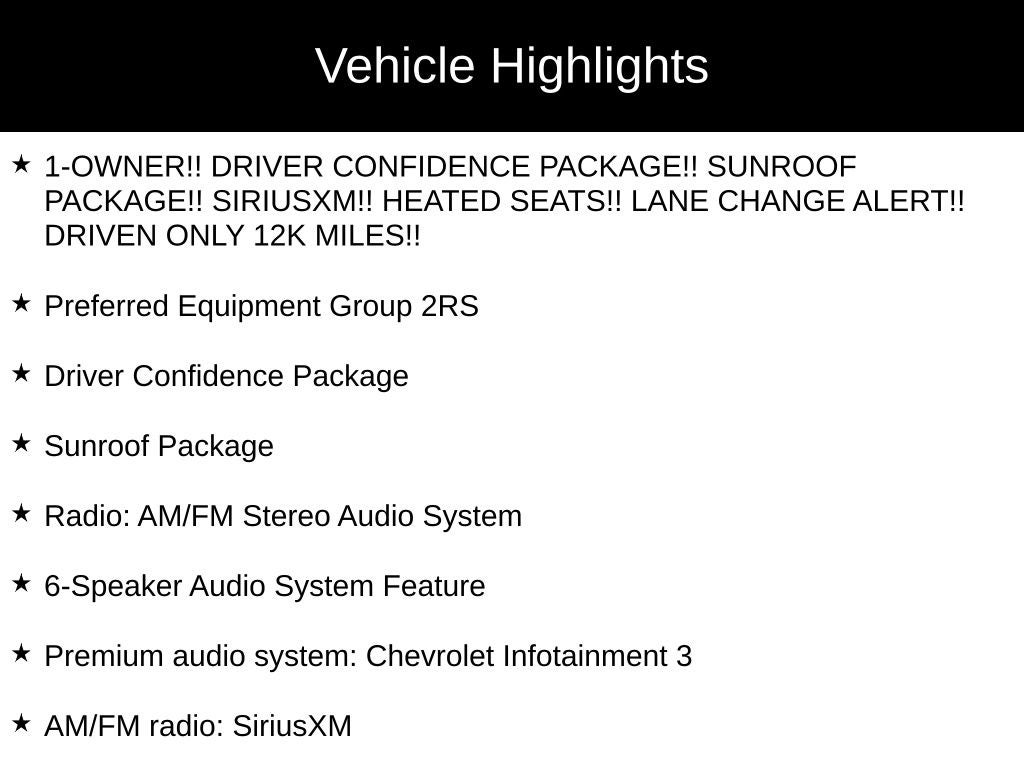 2025 Chevrolet Trax 2RS