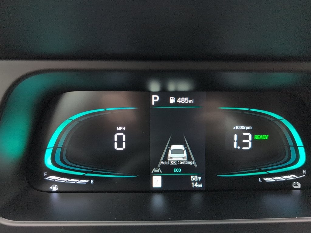 2025 Hyundai ELANTRA HYBRID Blue