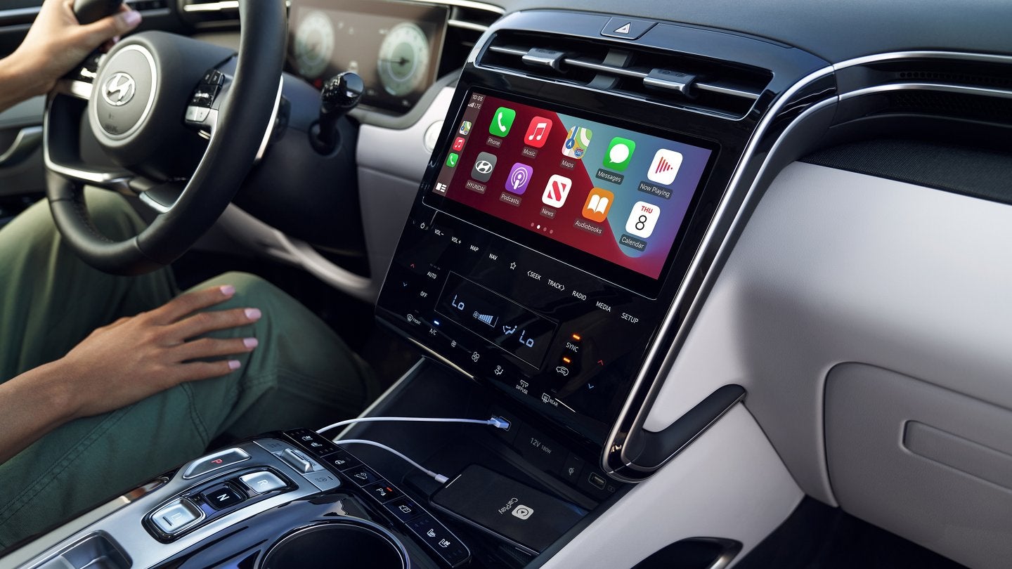 2022 Tucson Interior | Andy Mohr Hyundai in Bloomington IN