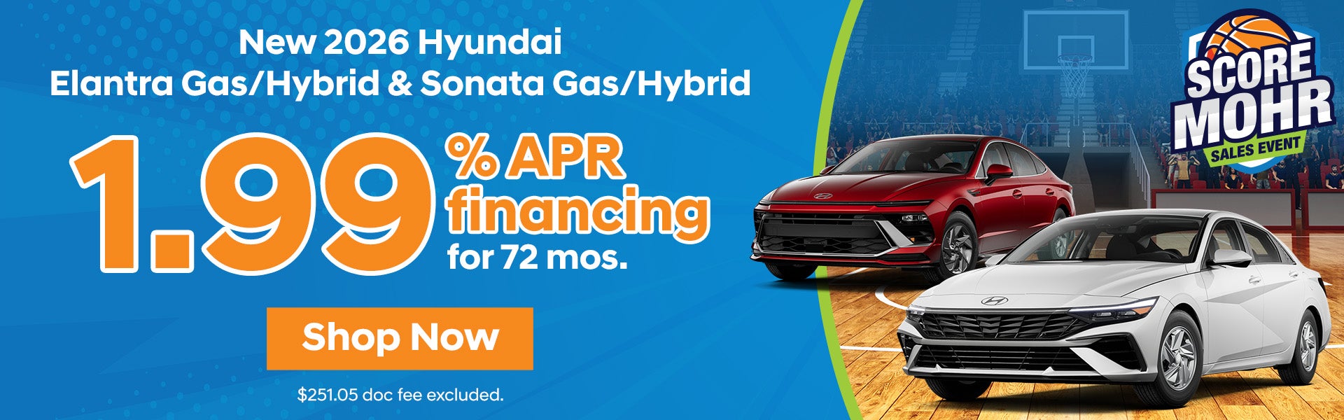 Hyundai Elantra and Sonata gas and hybrid incentives