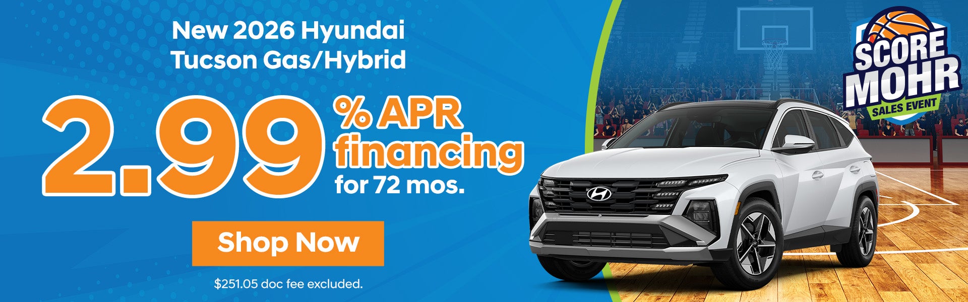 Hyundai Tucson gas and hybrid incentives